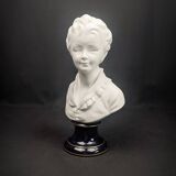 Child bust of Alexandre Brongniart, Limoges porcelain, Camille Tharaud