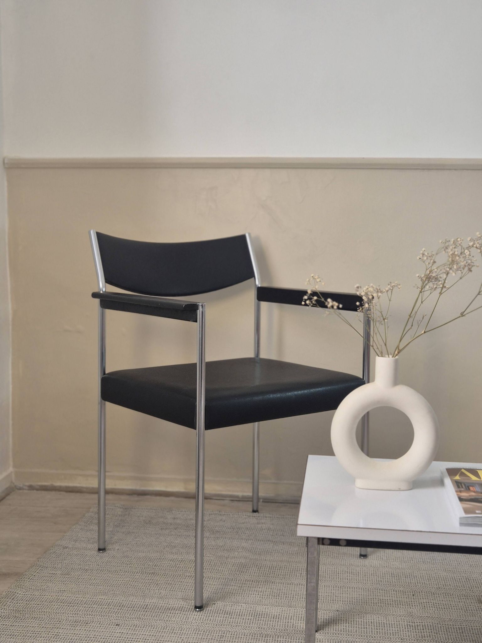 Modernist armchair by Eldef Bandixen for Kusch & Co — Circa 198
