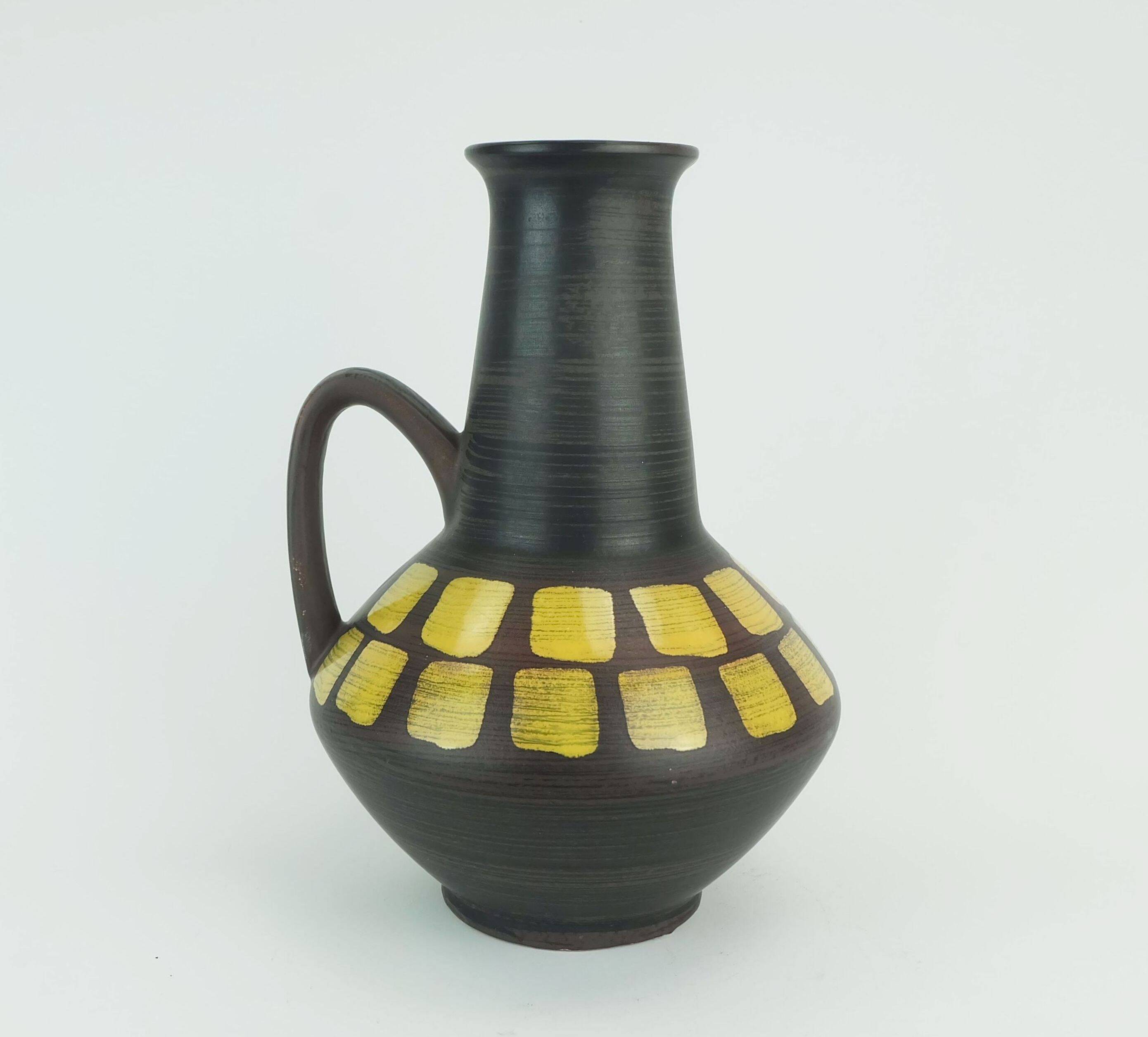 vintage carstens keramik VASE model 1507-27 rare glaze