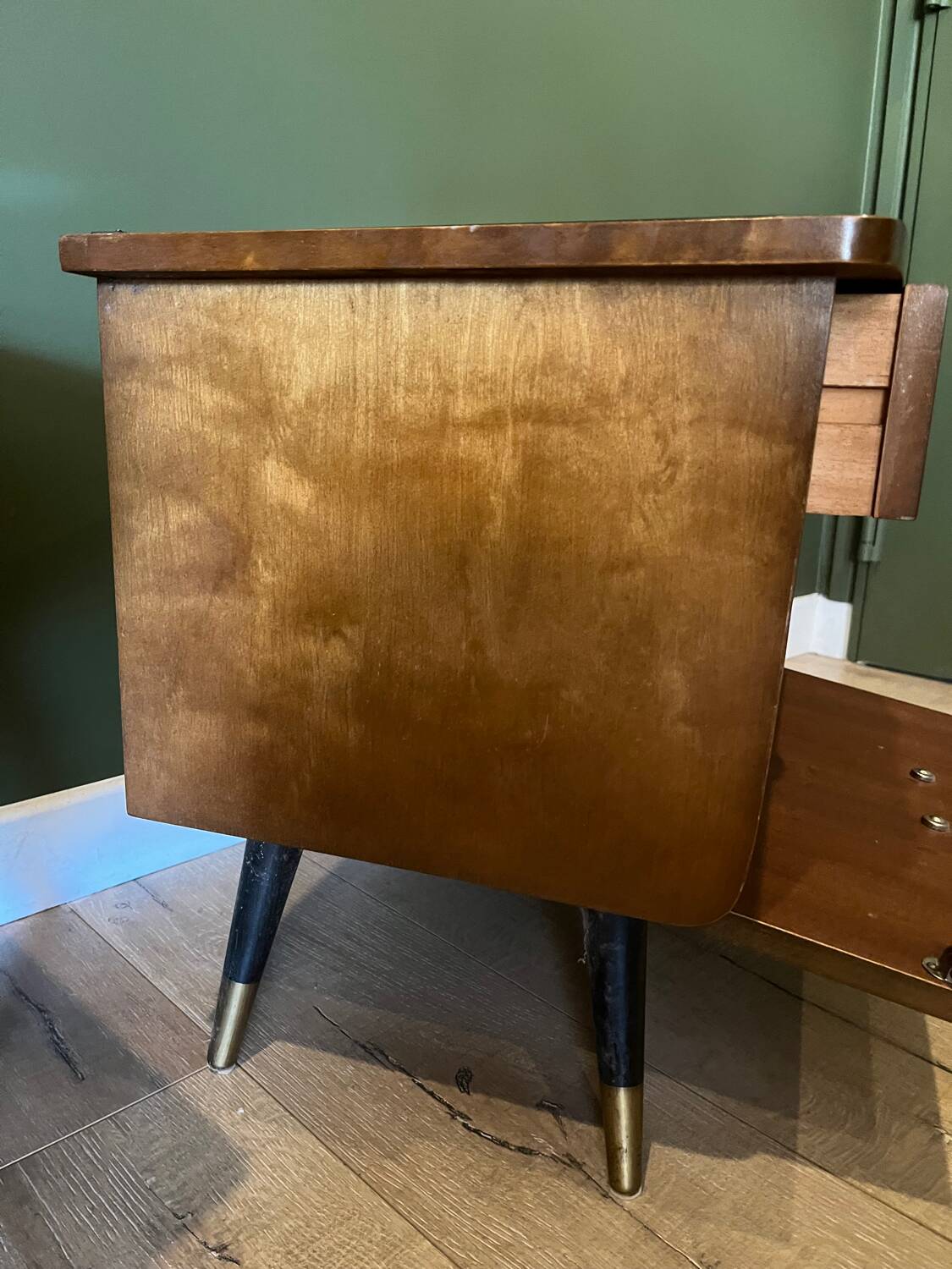 2 bedside tables or small 50s furniture pieces