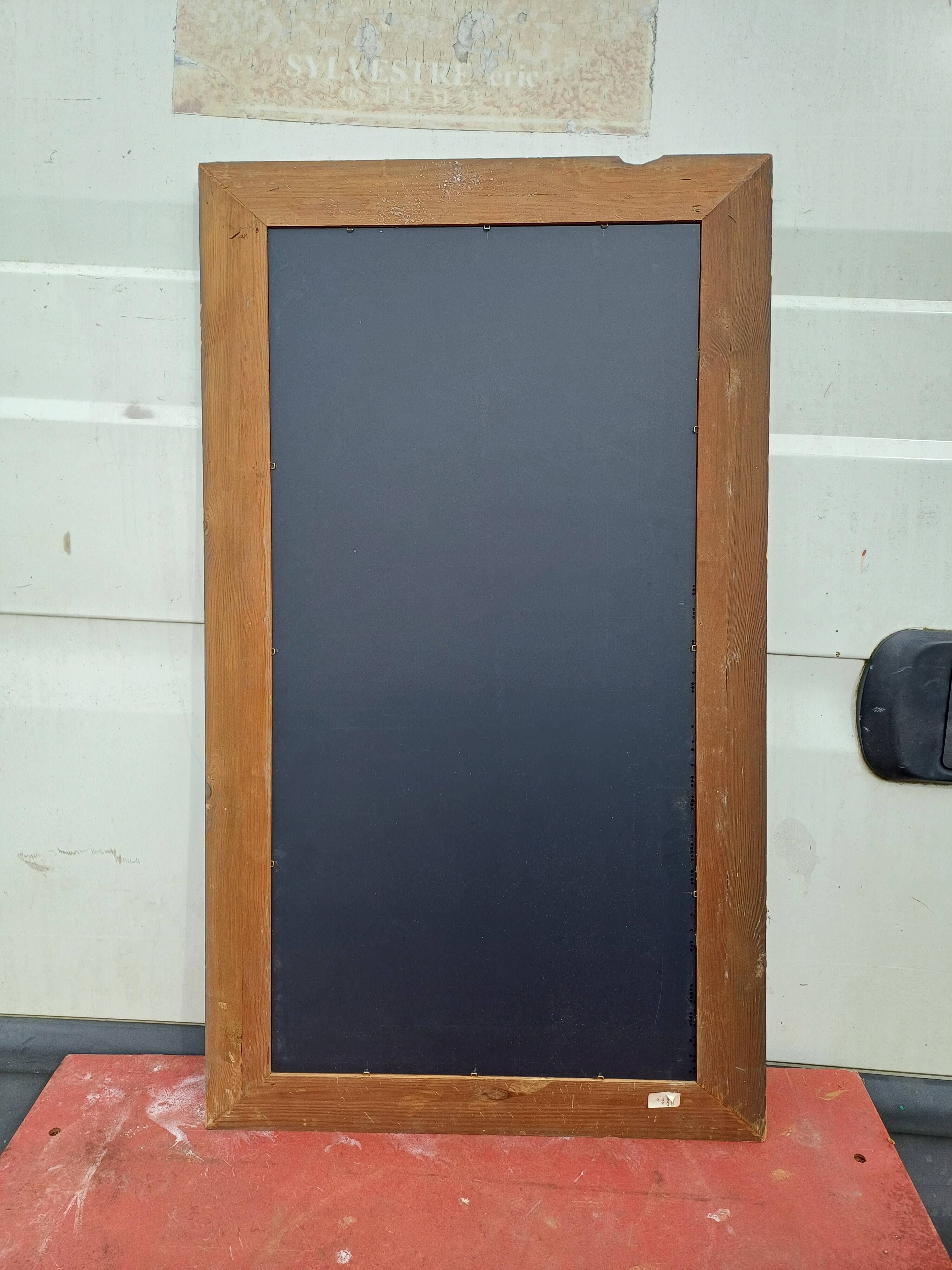 Wood and Gilded Stuk Mirror, early 20th century