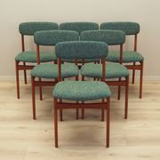 Set of six teak chairs, Danish design,  N. & K. Bundgaard Rasmussen