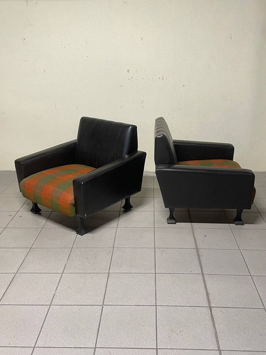 Armchairs, Italy, 1950s, set of 2