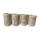 4 ceramic mugs