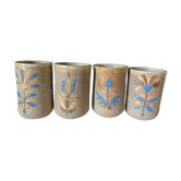 4 mugs en céramique