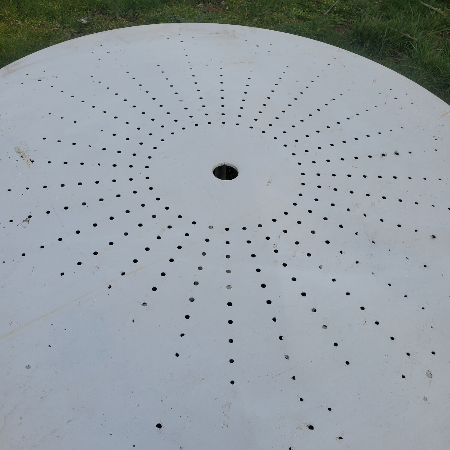 Salon de jardin fer 1 table 2 chaises