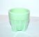 Egg cup – Art Deco cup in light green opaline glass