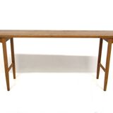 Scandinavian oak console, Edsbyverken, Sweden, 1960