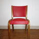 4 chairs "bow wood" by Hugues Steiner 50