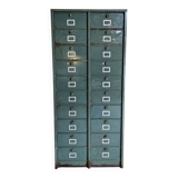 Clamshell furniture / Industrial metal furniture with two Strafor columns