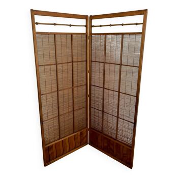 Japanese bamboo screen