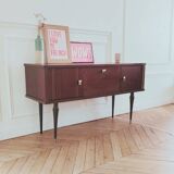 TV unit / small renovated vintage sideboard, 1950s-60s