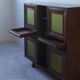 Angelo Cabinet en acajou, Mangiarotti pour Sorgente dei Mobili, Italie, années 1960