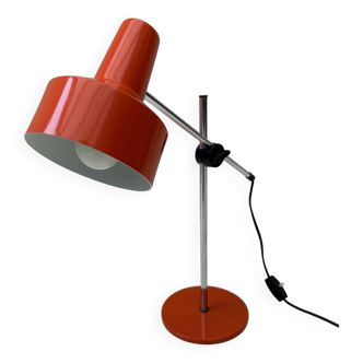 Orange desk lamp 70s