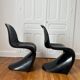 Pair of Verner Panton chairs by Herman Miller, 1975
