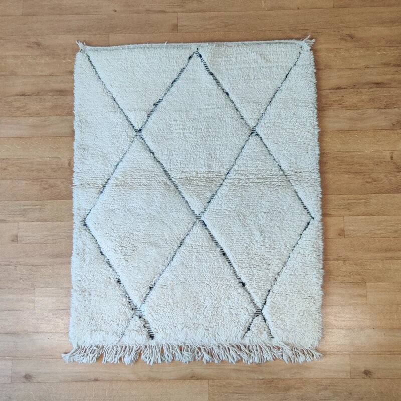 Berber Hollow Diamond Rug 115x150 cm