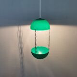 Danish designed lamp/herb pot for hanging in e.g. the window.