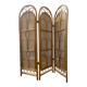 Vintage Italian rattan and bamboo room divider