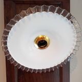 Vintage opaline wall light