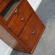 Armoire de mercerie en pin allemand vintage, années 1950