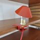 Lampe champignon à pince années 50 60