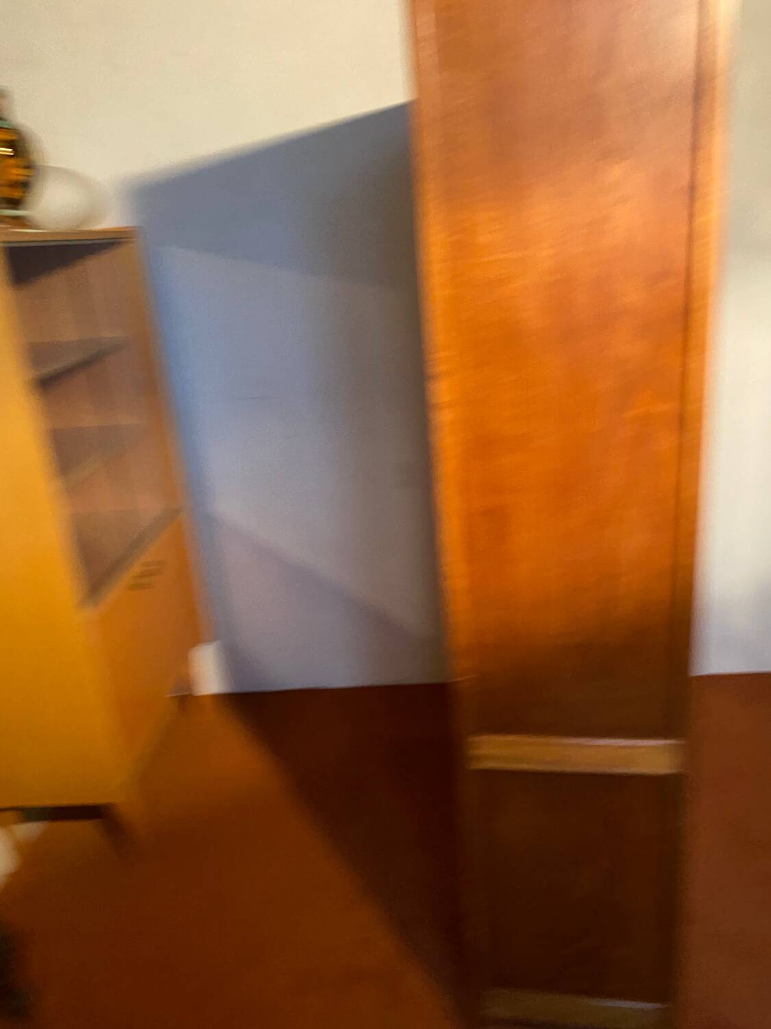 Vintage school cabinet