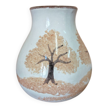 Vintage vase Bay Keramik tree decor West Germany
