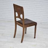 1930s, set of 6 scandinavian chairs, original good condition.