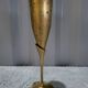Set of 12 Authentic Antique Vintage Champagne Flutes