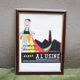 Old framed poster J Serpantie & Cie