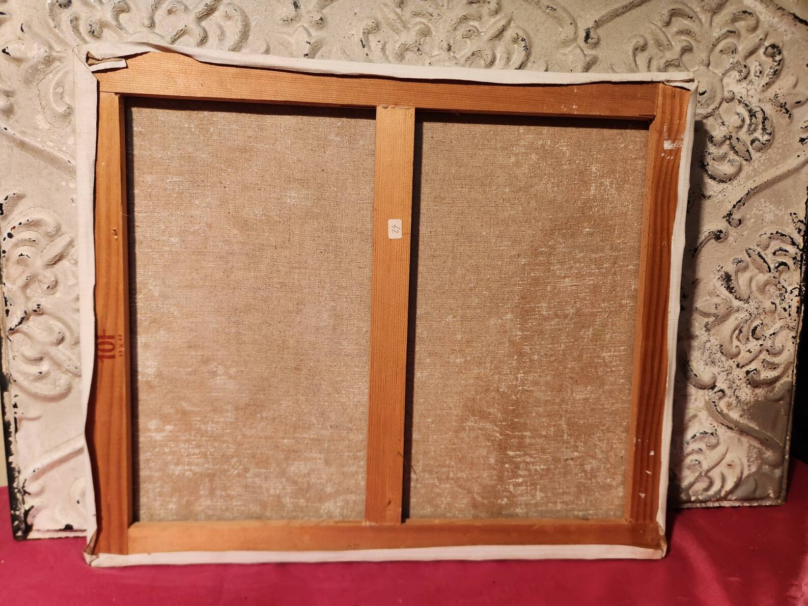 Dreamlike oil painting on canvas by Jean Guy Berlanger