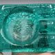 Old vintage design glass ashtray Pukeberg Kosta Boda