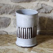 Vase rouleau en grès émaillé Albert Thiry