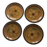4 'designers collection' dessert plates