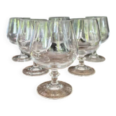 Verres à cognac en cristal d’Arques