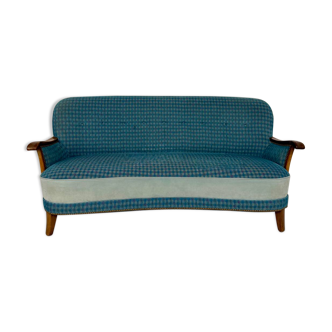 Vintage structural bean-shaped Danish design sofa from the 1940s.