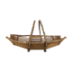 Vintage wicker and rattan fruit basket