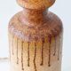 Søholm stoneware table lamp, organic contemporary, Denmark, 1960s, with new shade.
