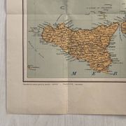 Carte de la péninsule Balkanique des années 40