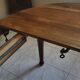 Art Nouveau dining table from 1910 and its 6 matching chairs.