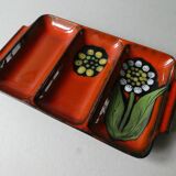 Poet Laval ceramic serving dish in the 1960s