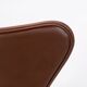 Set of 4 chairs, model 3107, designed by Arne Jacobsen and manufactured by Fritz Hansen