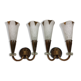 Pair of wall sconces from the 40s/50s