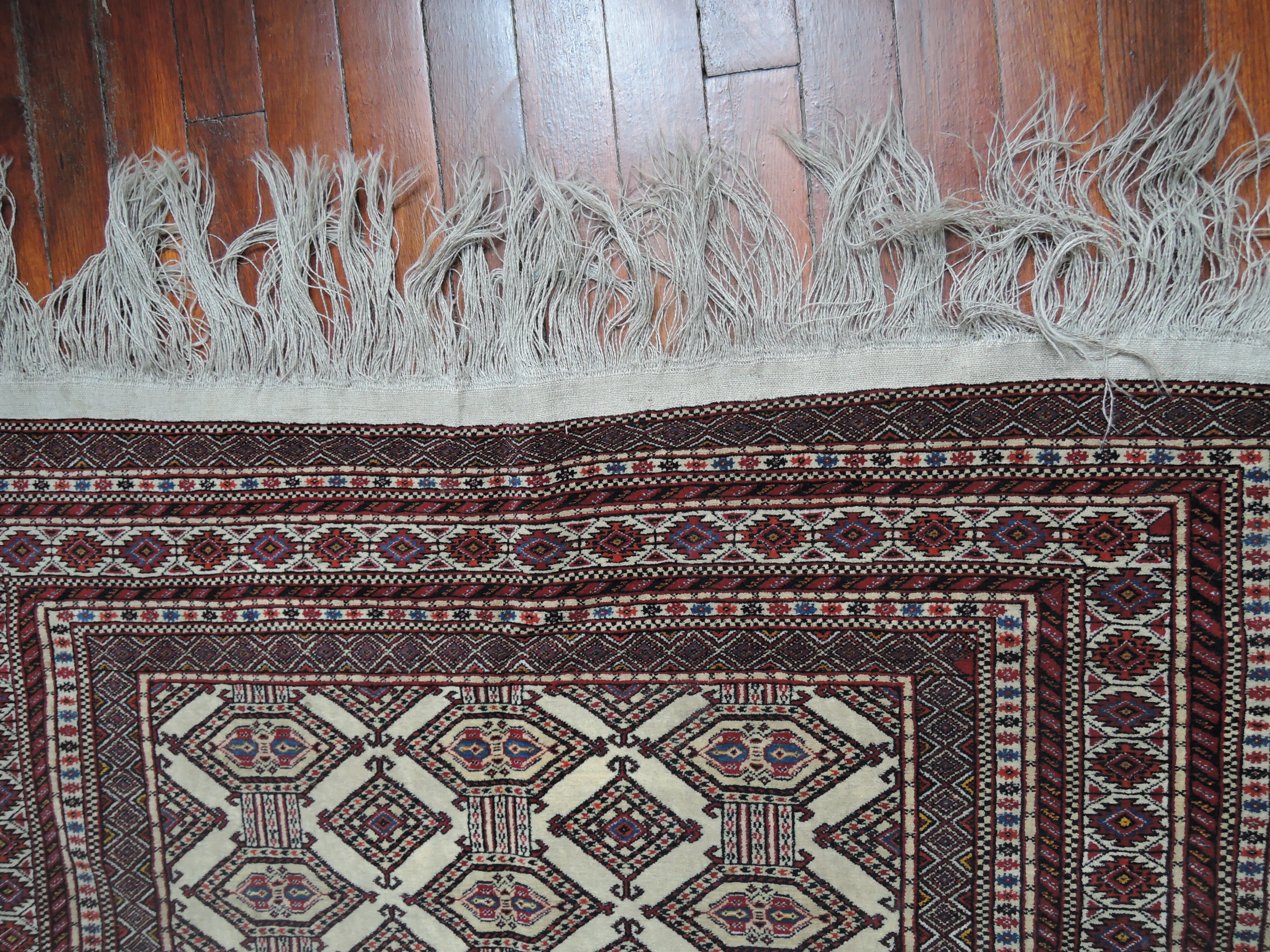 Persian rug is hand color natural 129x196cm