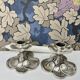 Pair of flower candlesticks