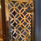 Vintage copper screen panel, sculpted, 1970s/80s, metallic color