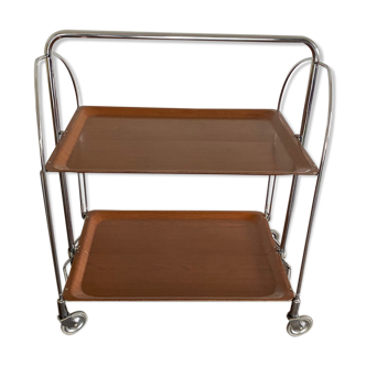 Vintage bar cart on wheels by Gerlinol, Germany