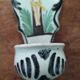 19th century faience benitier