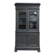 Louis-Philippe style black patina sideboard (restored)