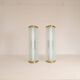 Extra-large modern mid-century wall lamp pair attributed to Asea.